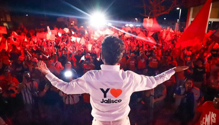 Pablo Lemus llama a la conciliación en el cierre de campaña en Puerto Vallarta