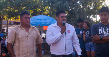 Saúl Alonso visita la colonia Ixtapa y celebra el Día del Trabajo y el Día del Niño