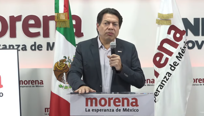 Mario Delgado denuncia que la 'oposición' busca anular la elección