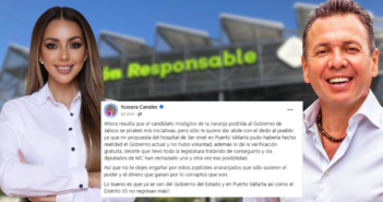 Yussara Canales acusa a Pablo Lemus de plagiar sus propuestas