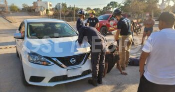 Motociclistas chocan en Lomas del Coapinole