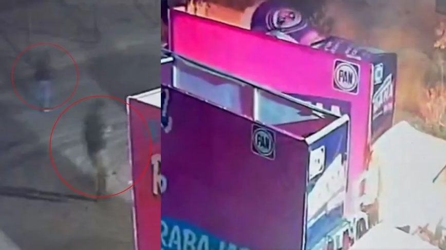 Incendian vehículos del candidato Roberto Cabrera en San Juan del Río 1 Incendian propaganda de Roberto Cabrera en San Juan del Río