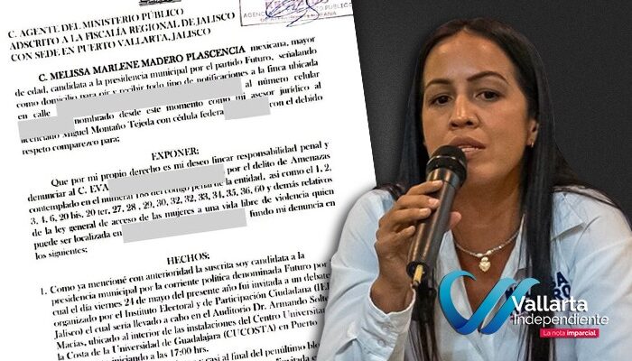 Melissa Madero denuncia ante la fiscalía a ex senadora del PAN por amenaza
