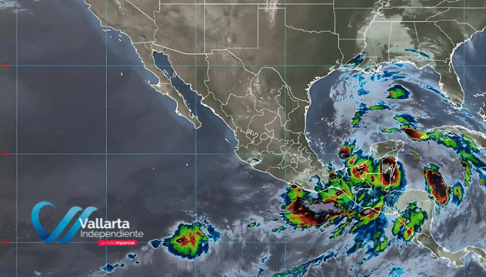 Conagua pronostica lluvias torrenciales en el sureste de México