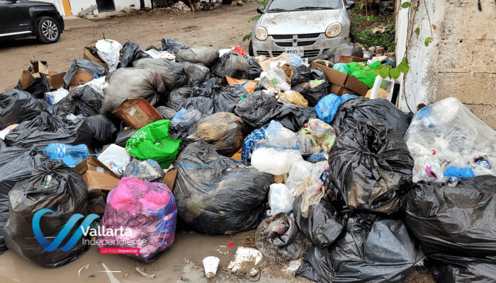Preocupa a vallartenses la falta de recolección de basura en varias colonias