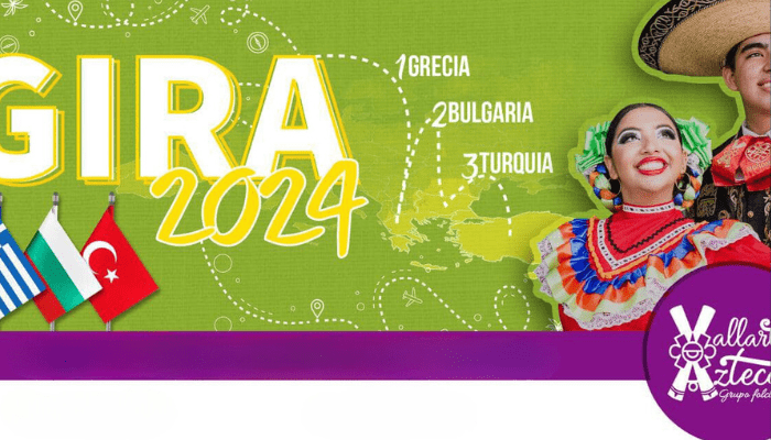 Grupo Folklórico Vallarta Azteca llevará su arte a Grecia, Bulgaria y Turquía
