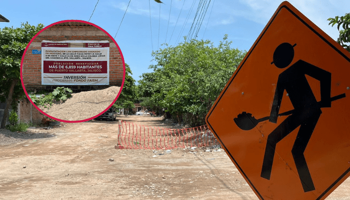 La calle Italia expone el fracaso de la gestión de obras públicas en Puerto Vallarta