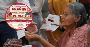 Calendario para el nuevo registro de adultos mayores a la Pensión del Bienestar