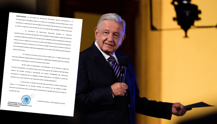 México envía nota diplomática a EU por declaraciones del embajador Ken Salazar