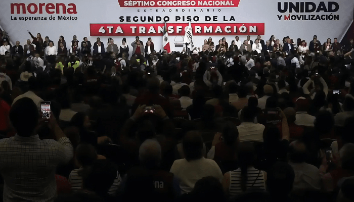 Morena inicia su Séptimo Congreso Nacional con renovación de dirigencia