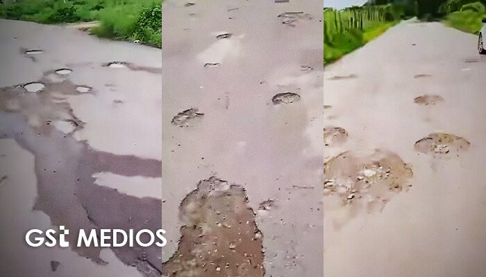 Camino a El Cantón intransitable denuncian habitantes