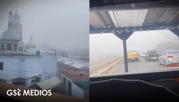 Puerto Vallarta amanece con neblina