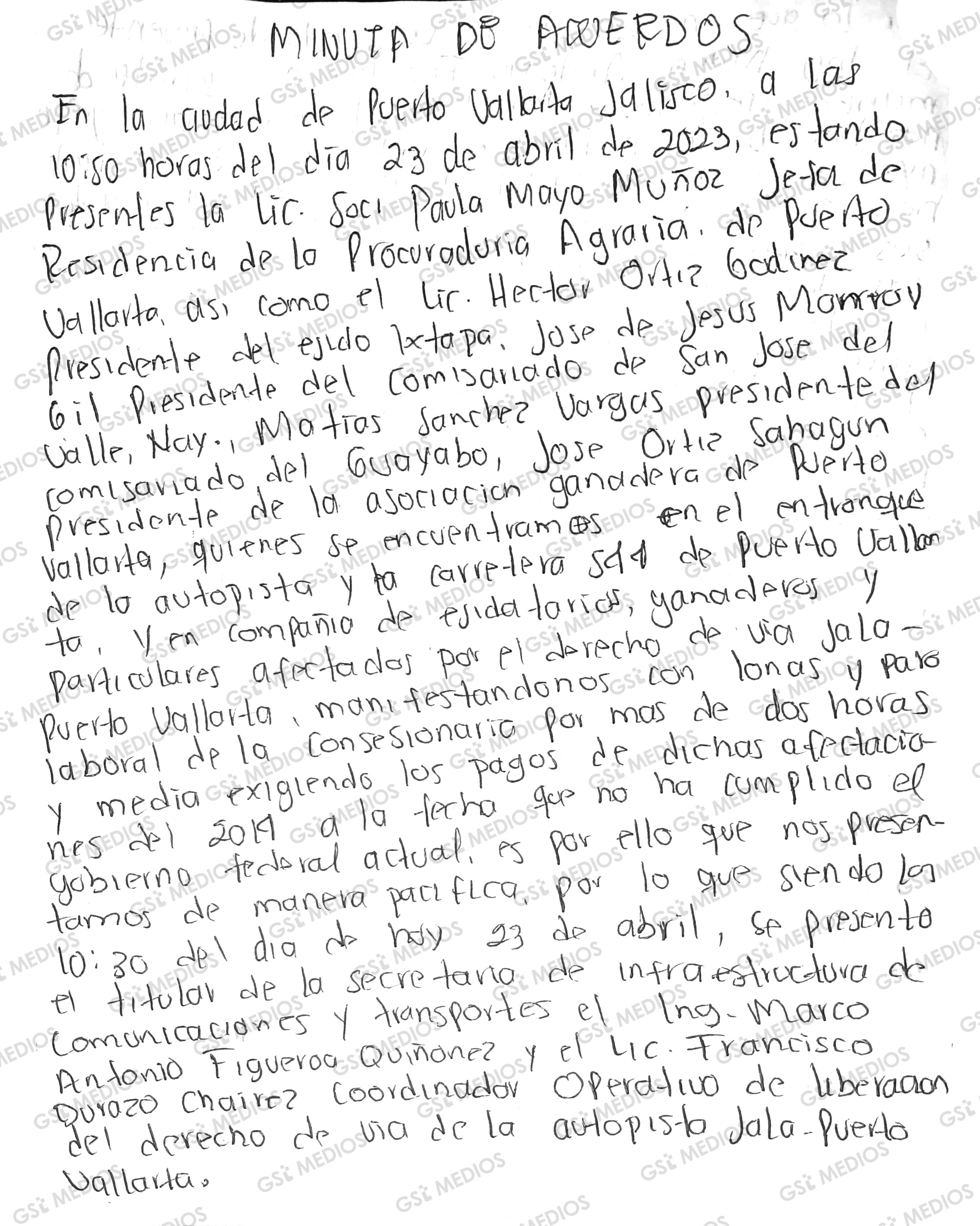 Compromiso entre autoridades y ciudadanos.