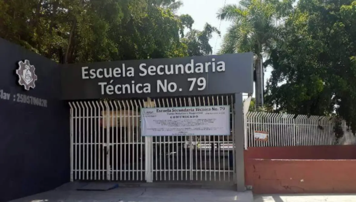 Balacera activa protocolos de emergencia de secundaria en Culiacán.