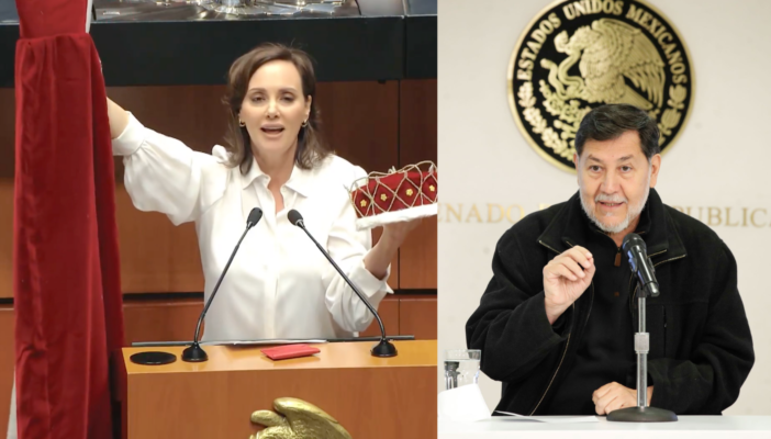 Lilly Téllez llama a Fernández Noroña el “rey de los narcopoliticos”.