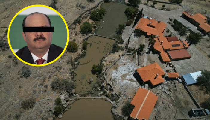 Clausuran presas ilegales en el rancho de César Duarte.