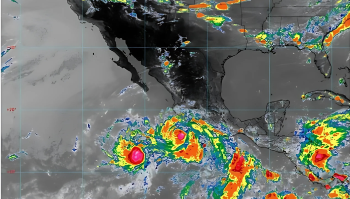 'Cosme' se forma en el Pacífico, mientras 'Barbara' afecta costas mexicanas