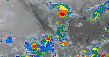 Tormenta Tropical Barbara ocasionará lluvias y oleaje elevado en el Pacifico Mexicano