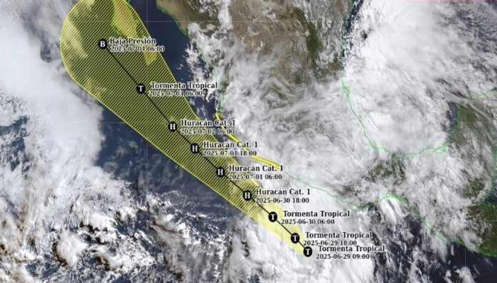 Tormenta tropical Flossie se forma en el Pacífico