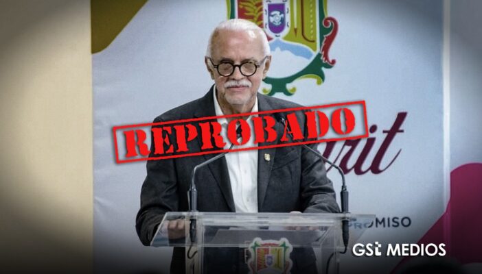 Ciudadanos reprueban el desempeño del gobernador Miguel Ángel Navarro, según encuesta de Estimma