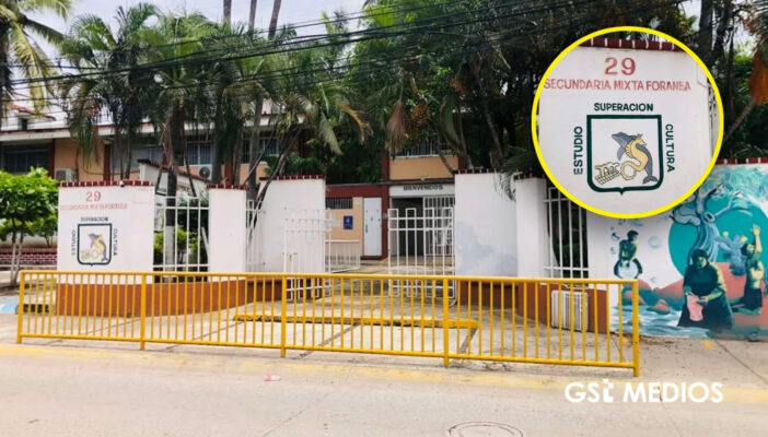 Denuncian padres de familia falta de energía eléctrica en secundaria de Puerto Vallarta