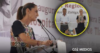 Tras abucheo a Lemus, Sheinbaum afirmo que “no se hablará de política” en inauguración de hospital en Tlajomulco