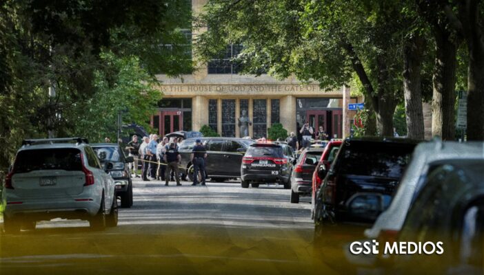 Tiroteo en escuela católica de Minneapolis deja al menos 20 heridos y 2 personas fallecidas