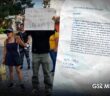 Manifestantes exhiben carta a regidor por cobros indebidos de agua en Puerto Vallarta