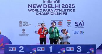 Vallartense Floralia Estrada gana medalla de bronce en el Mundial de Para Atletismo en Nueva Delhi