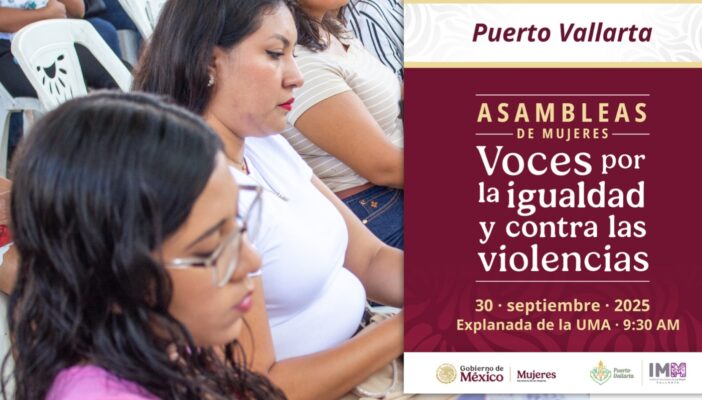 Puerto Vallarta será sede de la Asamblea “Voces por la Igualdad y contra las Violencias”