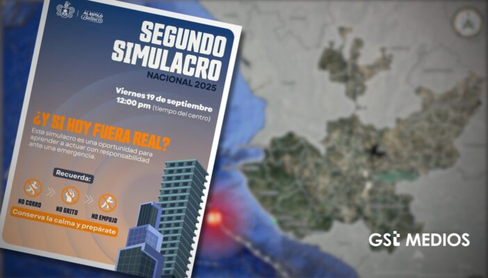Jalisco se prepara para el macrosimulacro nacional este 19 de septiembre