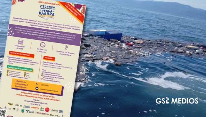 Anuncian el Segundo Torneo Internacional de Pesca de Basura en Puerto Vallarta