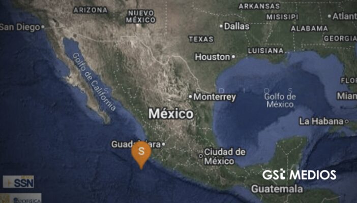 Cuatro sismos sorprenden a Jalisco la madrugada de este jueves