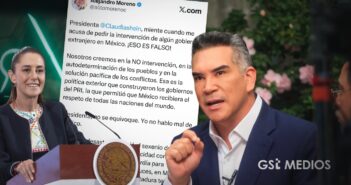 Alejandro Moreno responde a críticas de Claudia Sheinbaum por llamarlo "vende patrias"