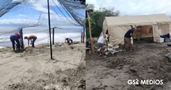 Campamento Tortuguero Boca de Tomates inicia su recuperación tras los daños ocasionados por el huracán Priscilla