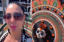 Paola Durante denuncia vandalismo a su obra en exposición de Catrinas