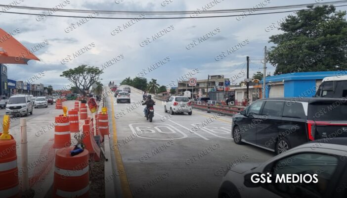 Abren a la circulación el Nodo Vial Las Juntas, sin inauguración oficial y aún inconcluso