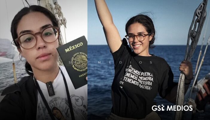 Activista nayarita desaparecida tras interceptación de la Flotilla Sumud en Gaza