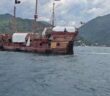 Se reporta hundimiento parcial del barco Marigalante en Mismaloya