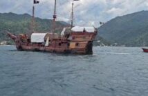 Se reporta hundimiento parcial del barco Marigalante en Mismaloya