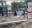Denuncian derrame de agua potable en pozo de Seapal Vallarta en la colonia Independencia
