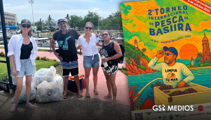 Se llevará a cabo este domingo el segundo Torneo Internacional de Pesca de Basura “Limpia tu mar” en Puerto Vallarta