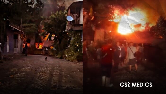 Incendio en vivienda de La Peñita de Jaltemba deja varios animales muertos