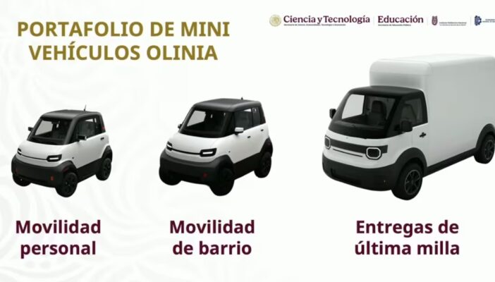 Sheinbaum anuncia que llegará al Mundial 2026 el auto eléctrico “Olinia”
