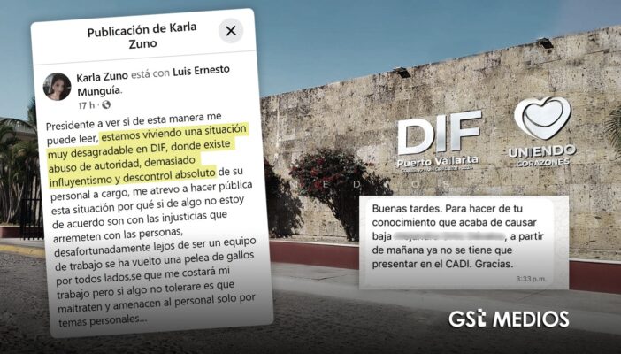 Trabajadora del CADIS denuncia presunto abuso de autoridad y nepotismo en el DIF Vallarta