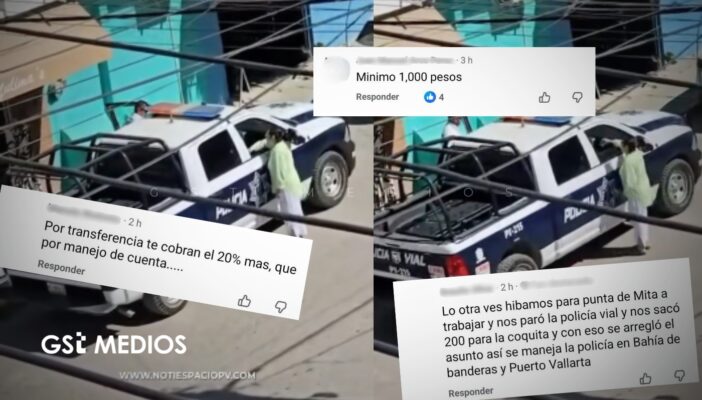 Se vuelve viral presunta “mochada” entre agentes de tránsito y una automovilista en Bahía de Banderas