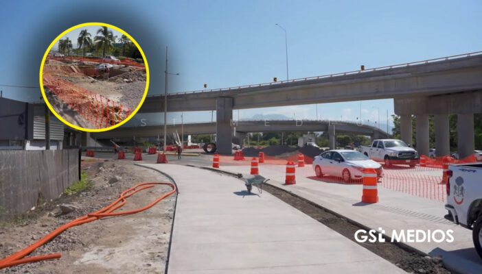 Las obras de la lateral del Nodo Vial Las Juntas quedarán listas el 15 de diciembre