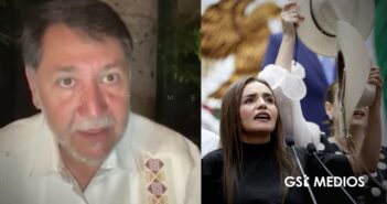 Fernández Noroña acusa a Grecia Quiroz de politizar el asesinato de Carlos Manzo