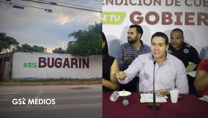 Héctor Santana se va contra Jasmin Bugarín por bardas pintadas promoviendo su candidatura rumbo a las elecciones de 2027
