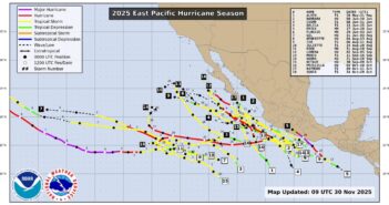 Concluye temporada de ciclones en el Pacífico: Vallarta reportó afectaciones por Priscilla y Raymond